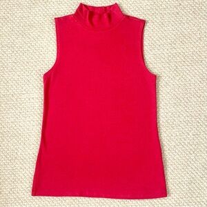 Croft and Barrow Sleeveless Mock Turtkeneck